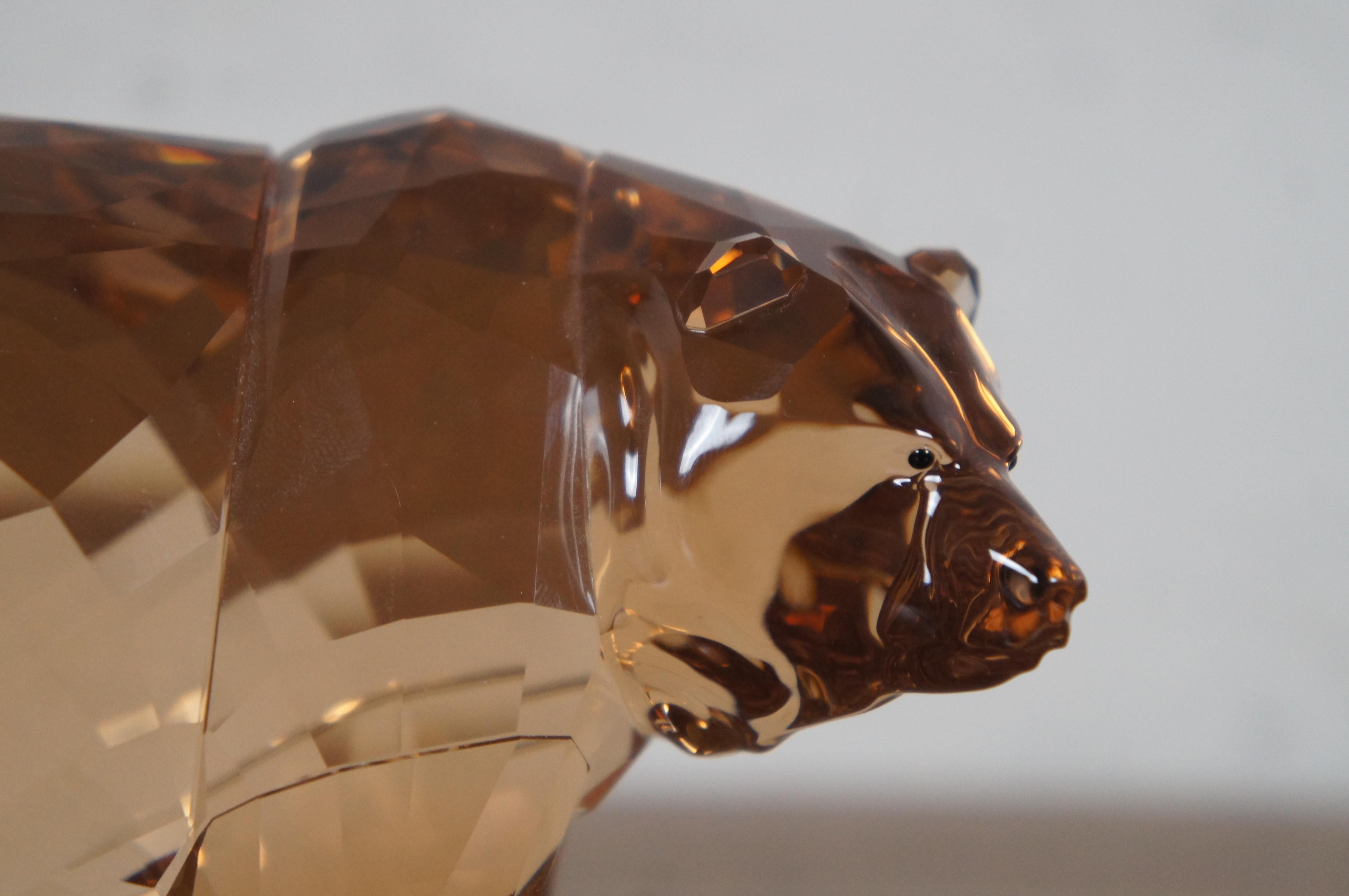 Swarovski Crystal SCS Annual Edition Arcadia Bear w COA Box 3