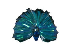 Swarovski Crystal SCS Annual Edition Arya Peacock Bird w COA Box