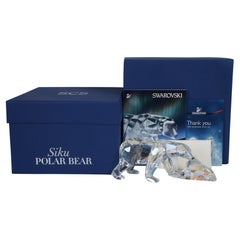 Swarovski Crystal SCS Annual Edition Siku Polar Bear w COA Box