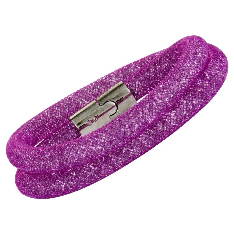 Swarovski Crystals Light Purple Bracelet 5186425-S at 1stDibs