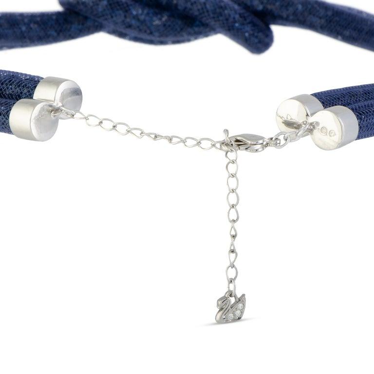 swarovski rope necklace