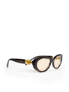Gafas de sol ovaladas Swarovski Dark Havana SK 6002