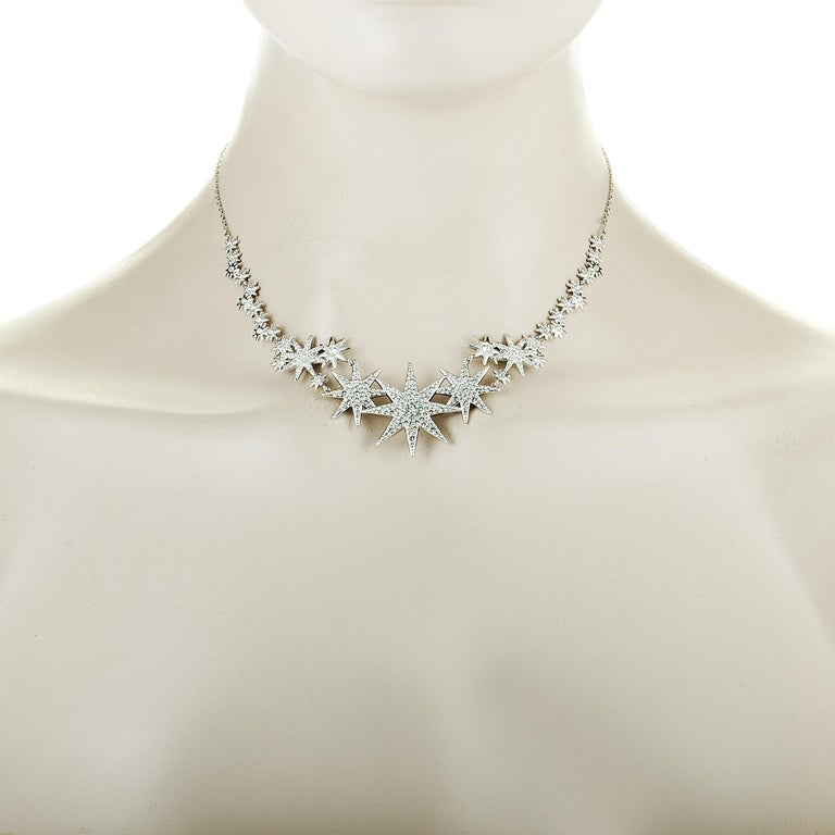 Swarovski Fizzy Rhodium-Plated Crystal Necklace and Earrings Set at 1stDibs  | swarovski necklace simple cry/rhs, swarovski fizzy set