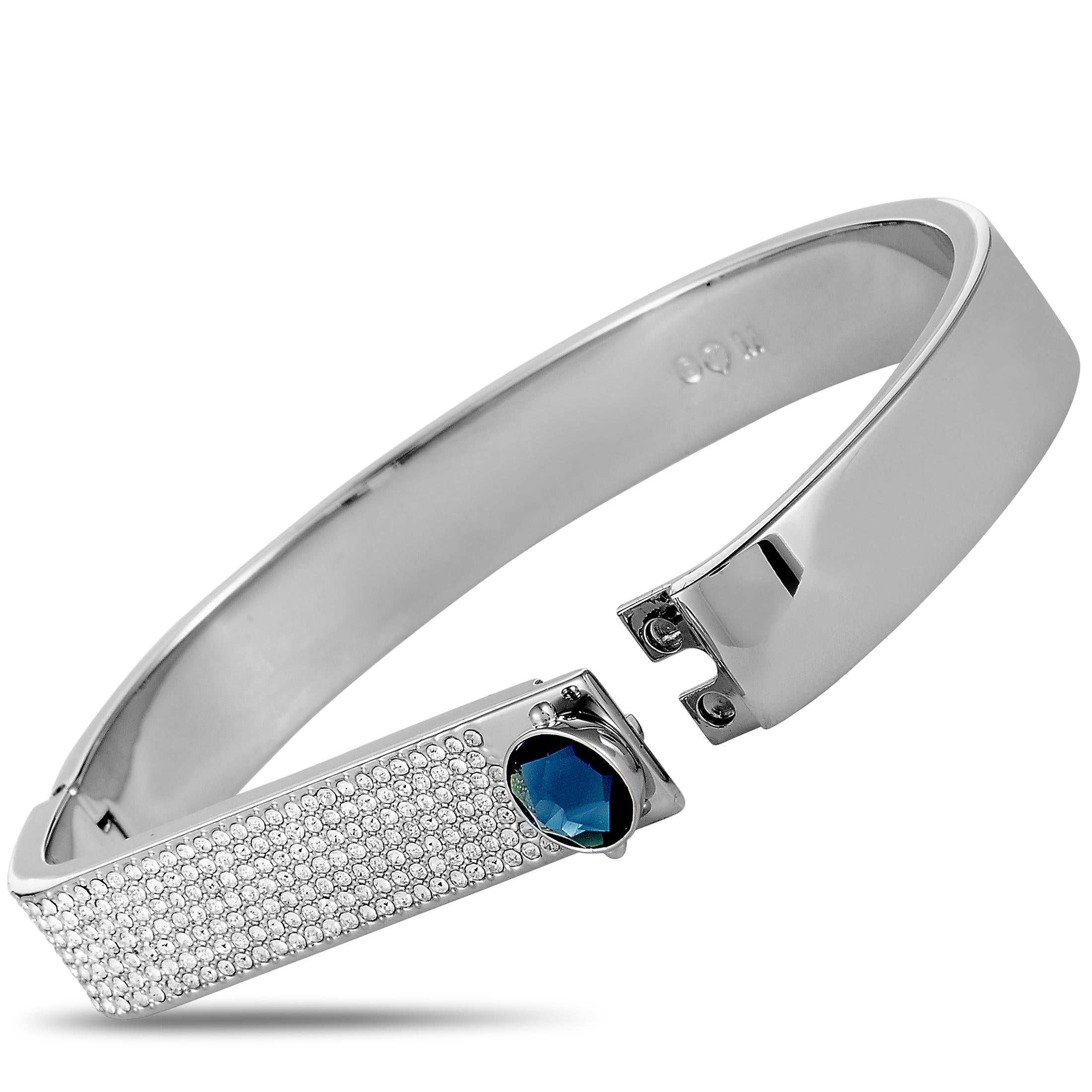 swarovski crystal bangle bracelet
