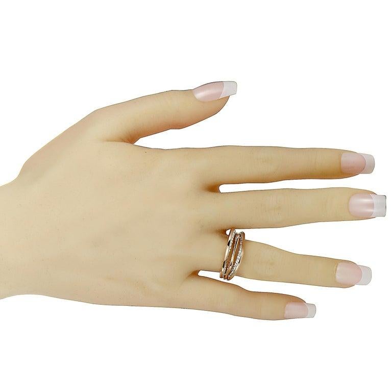 Women's Swarovski Hilly Rose Gold-Plated Crystal Ring