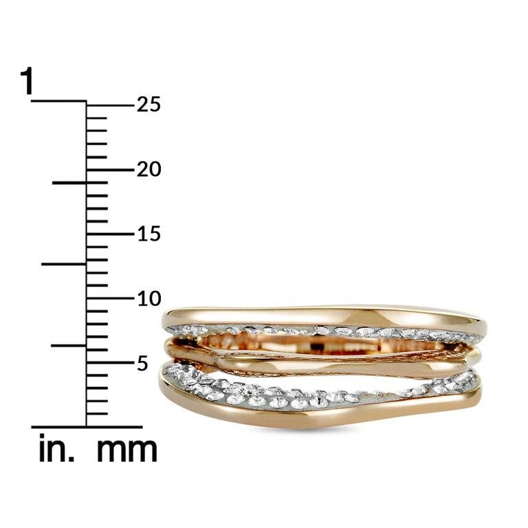 Swarovski Hilly Rose Gold-Plated Crystal Ring 2