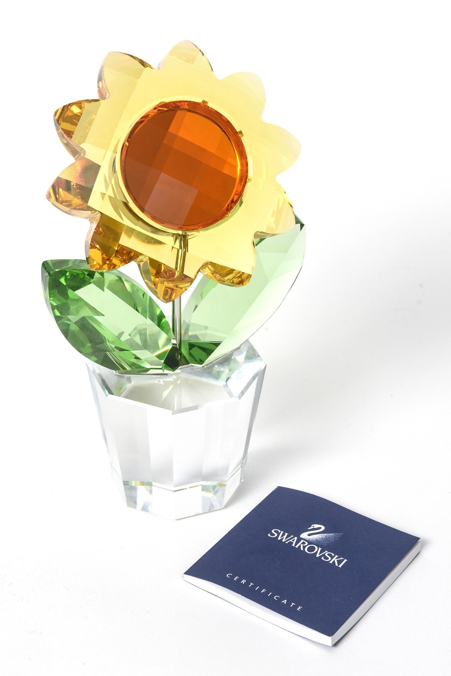 Swarovski Large Sunflower from Happy Flowers Collection 2
