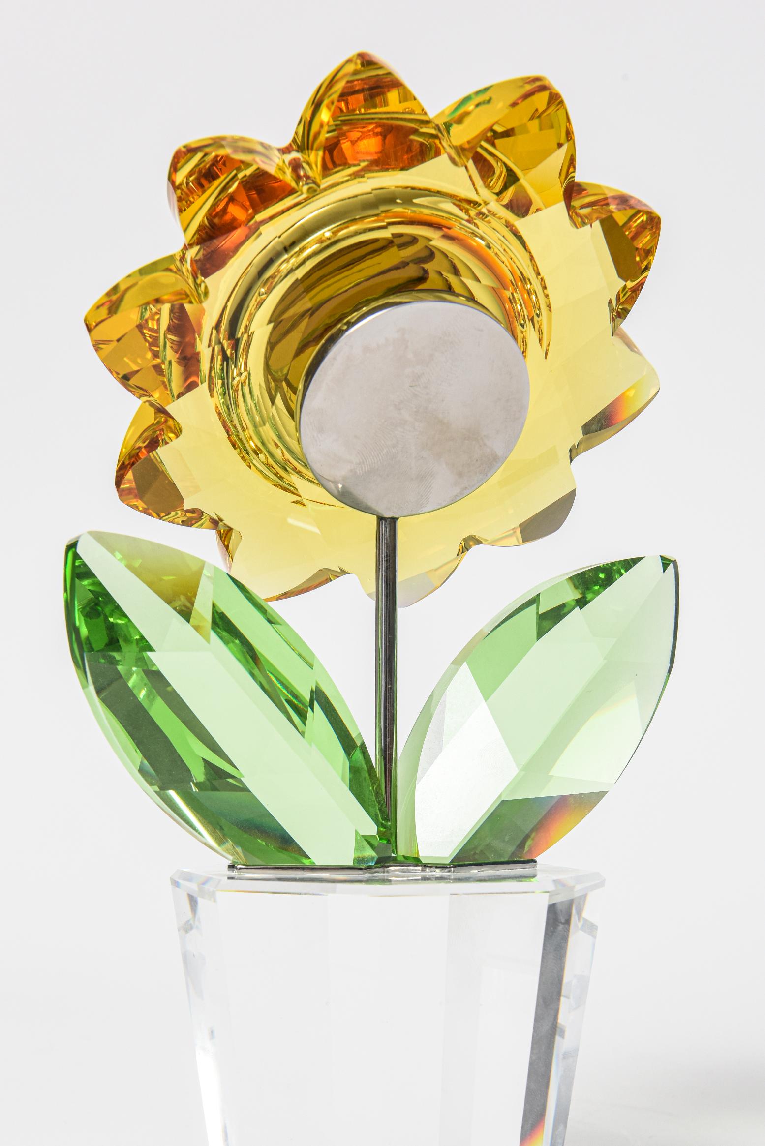 20th Century Swarovski Large Sunflower from Happy Flowers Collection