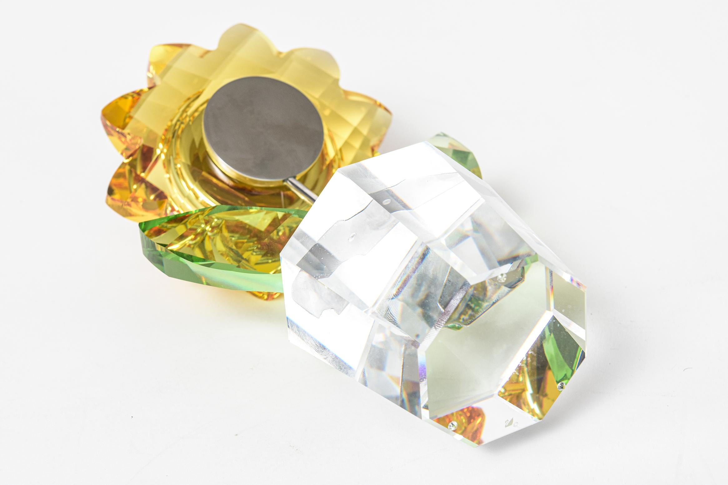Crystal Swarovski Large Sunflower from Happy Flowers Collection