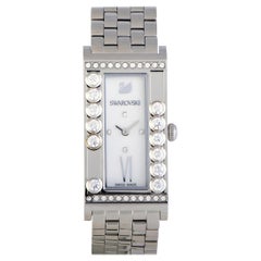 Swarovski Lovely Crystals Square White Watch5096682