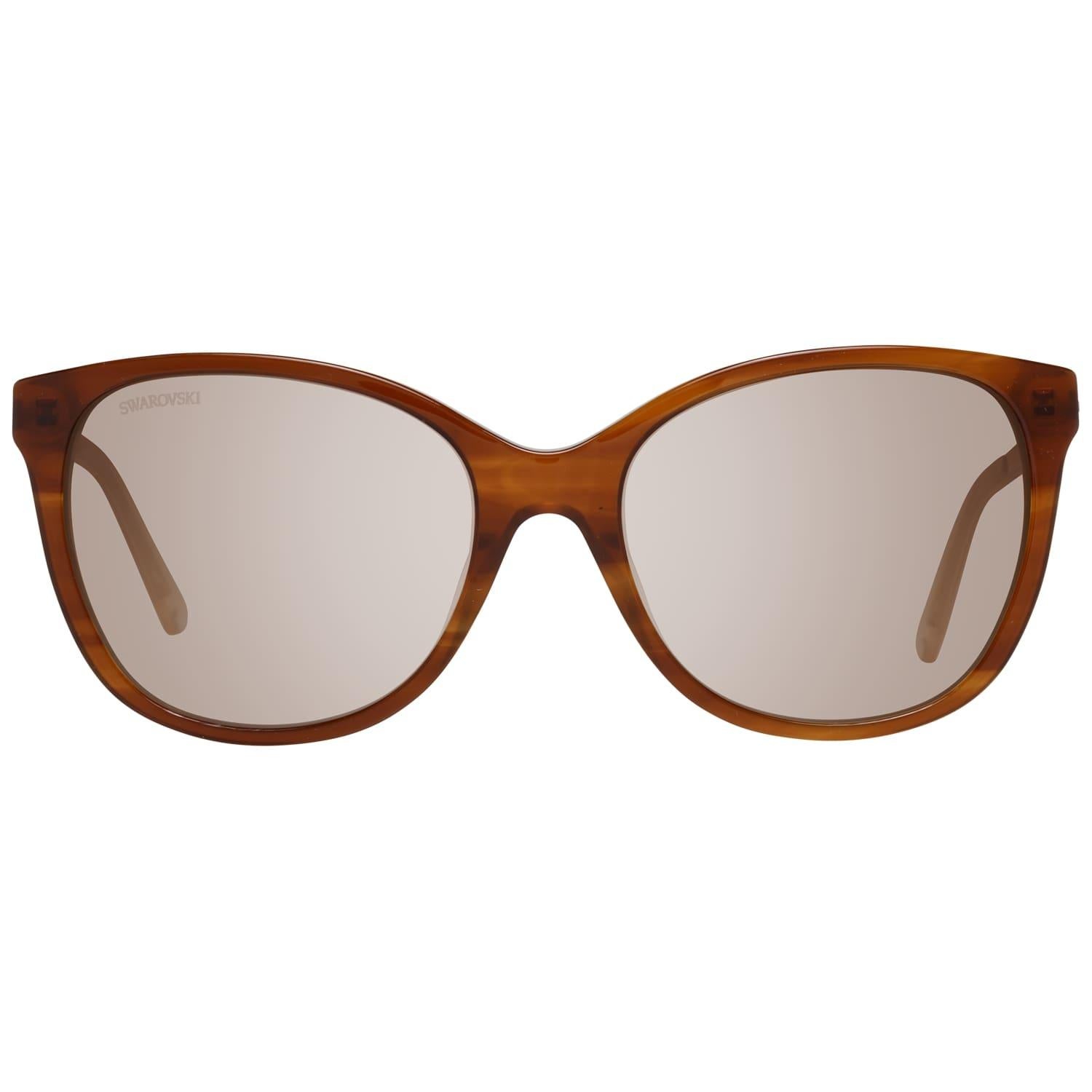 Swarovski Mint Women Brown Sunglasses SK0218 5647F 56-18-140 mm