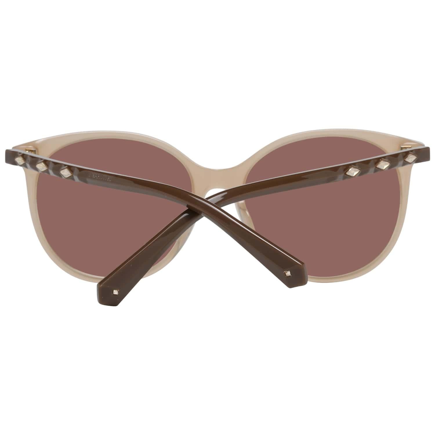 Brown Swarovski Mint Women Cream Sunglasses SK0223 5645F 56-17-135 mm