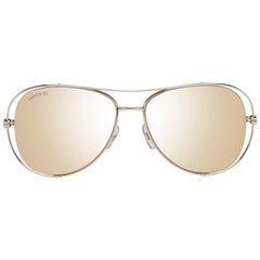 Swarovski Mint Women Gold Sunglasses SK0231 5532G 55-15-140 mm