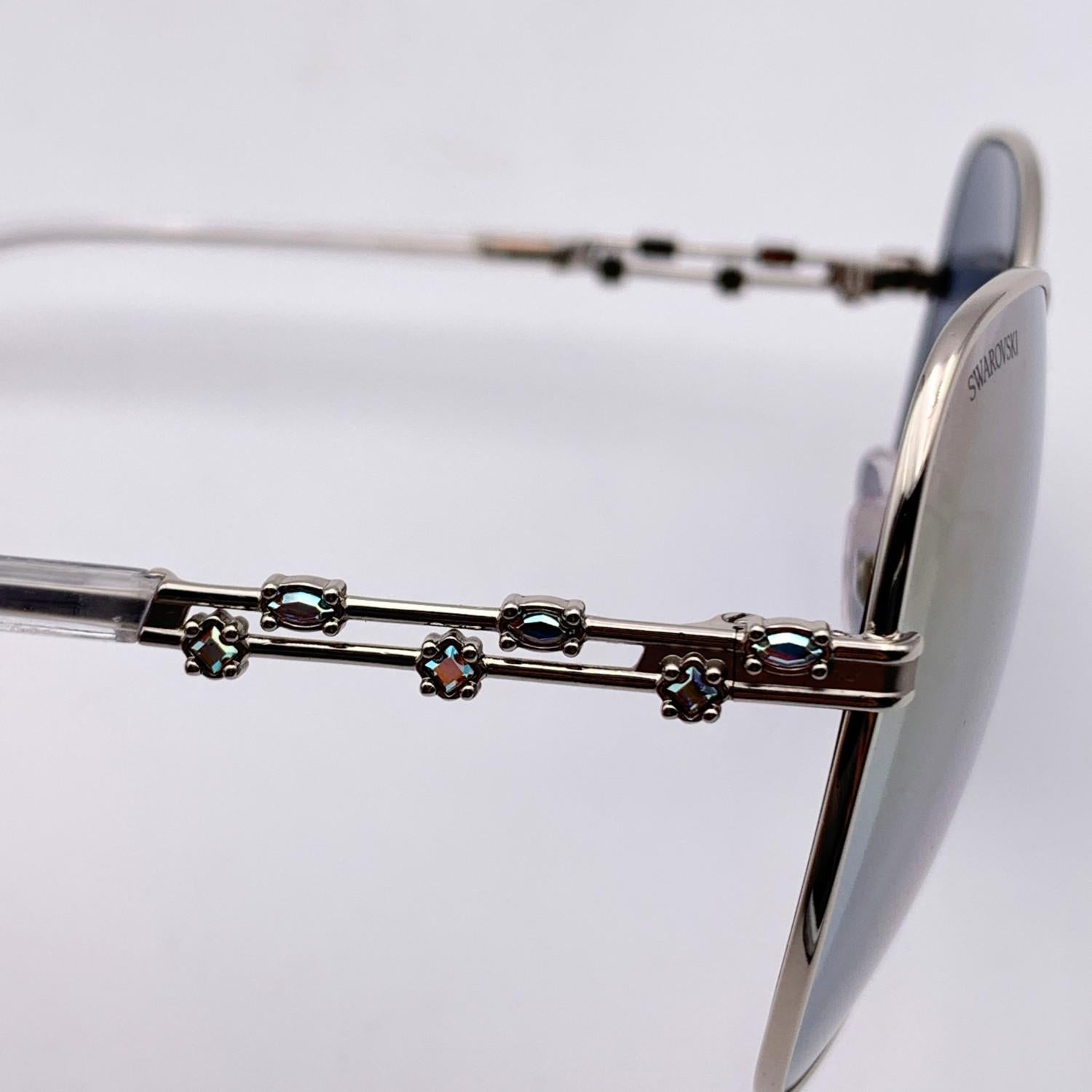 Swarovski Mint Women Silver Sunglasses SK 290 16Z 57/17 140 mm 1