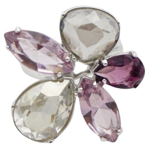 Swarovski Nirvana Cocktail Clear Purple Crystal Flower Ring, Silver Plated, Size 55 UK N

100% genuine. Very excellent condition. Very new. Come with original box and certificate.

Glamorous crystal has been exquisitely crafted with numerous