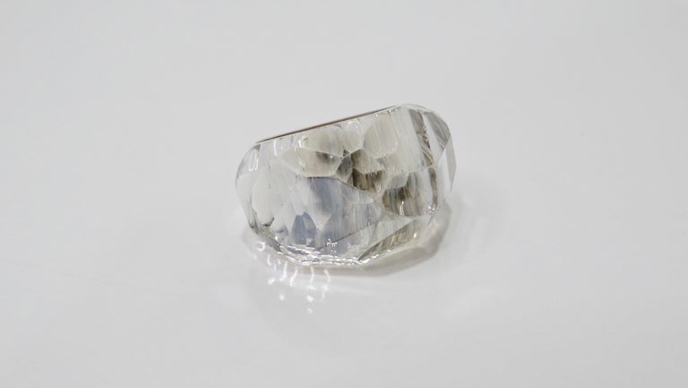 Swarovski Nirvana Ring For Sale at 1stDibs | swarovski engagement rings,  swarovski silver ring