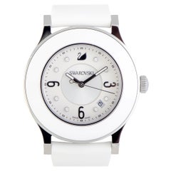 Swarovski Octea Classica White Rubber Watch 5099356