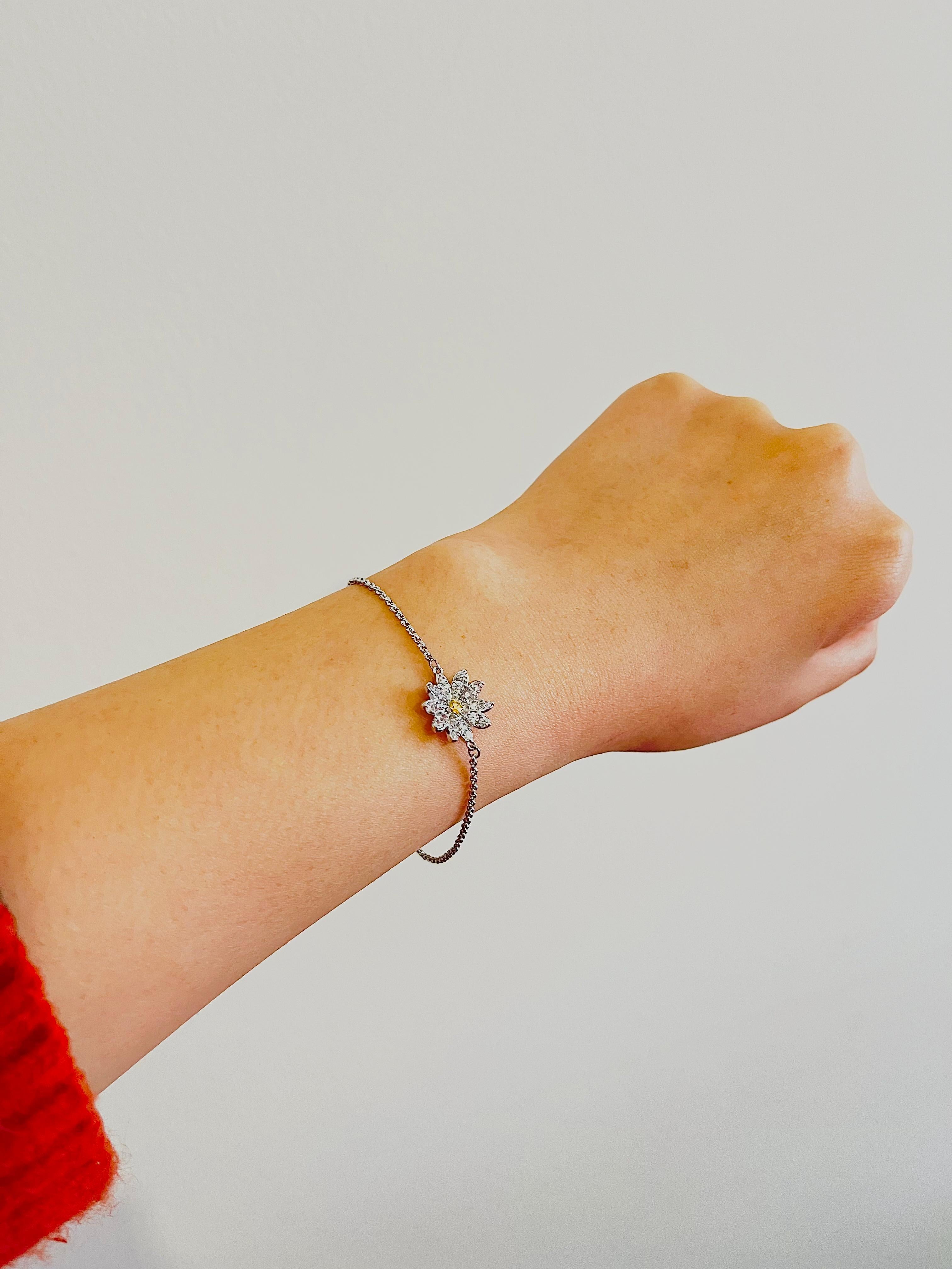 swarovski armband gänseblümchen