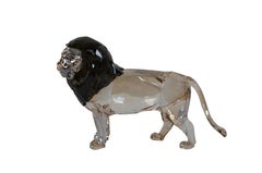 Swarovski SCS Annual Edition Akili African Lion Figurine w COA Box