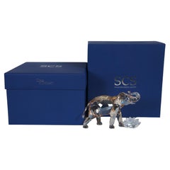 Swarovski SCS Annual Edition Cinta African Elephant & Plaque w Box