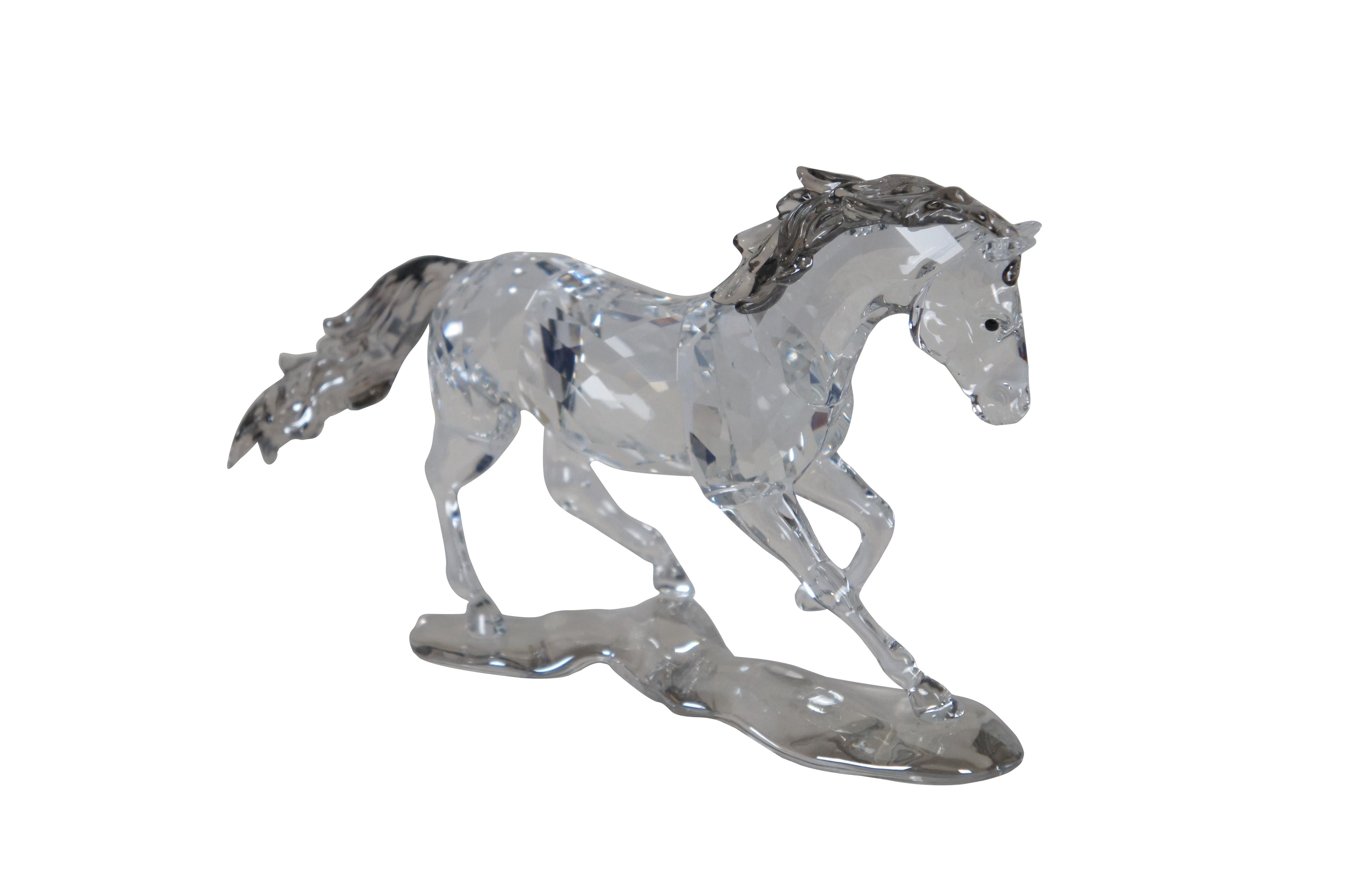 Swarovski SCS Annual Edition Equestrian Horse Esperanza w COA Box In Good Condition In Dayton, OH