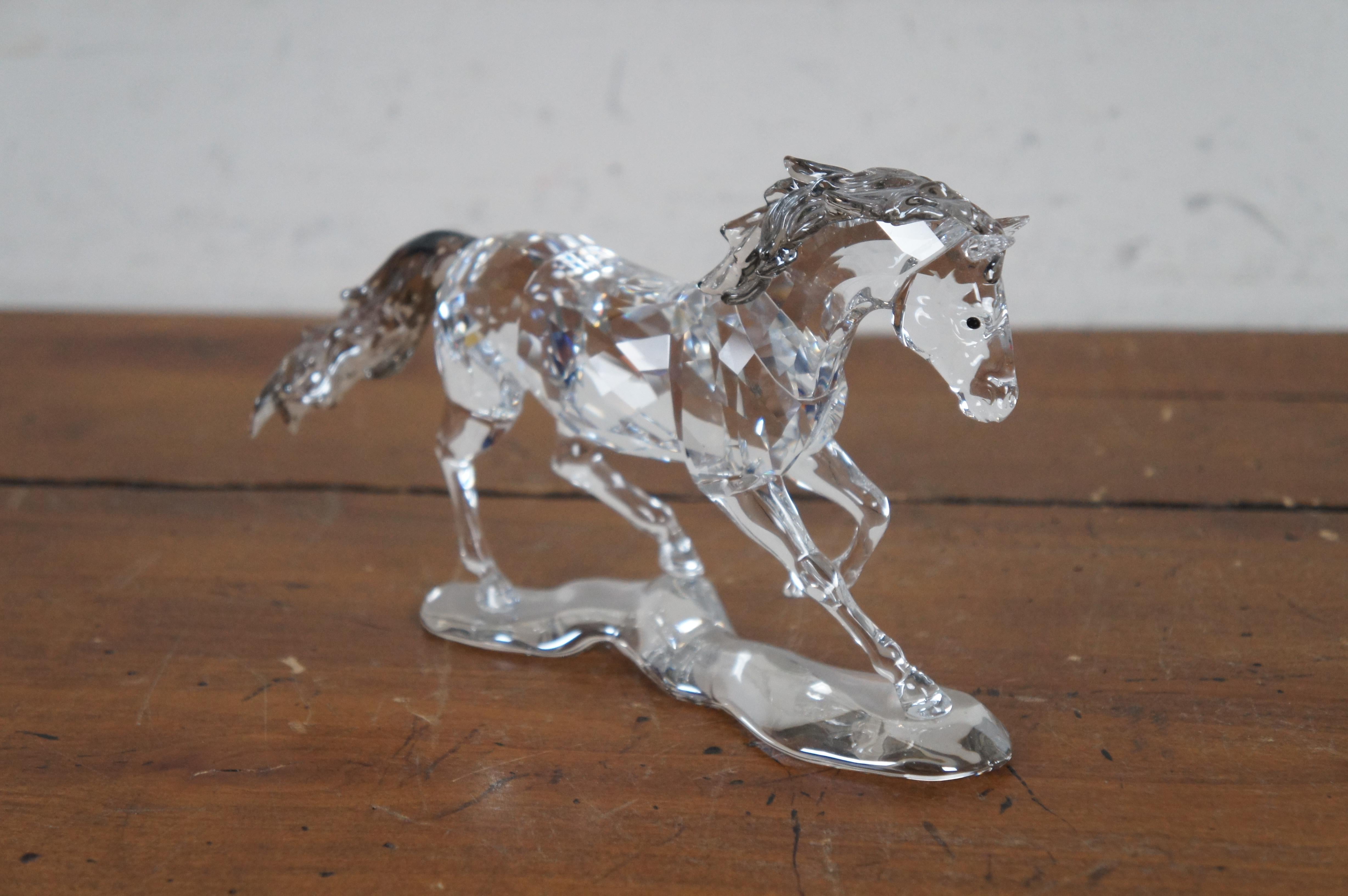 Crystal Swarovski SCS Annual Edition Equestrian Horse Esperanza w COA Box