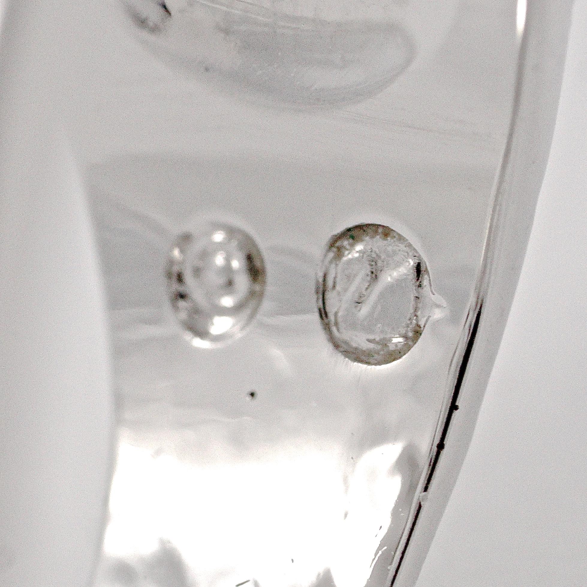 Bague avec logo de cygne en cristal à facettes transparents et de couleur argent Swarovski en vente 3