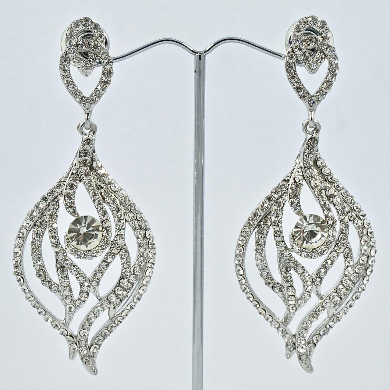 swarovski chandelier earrings