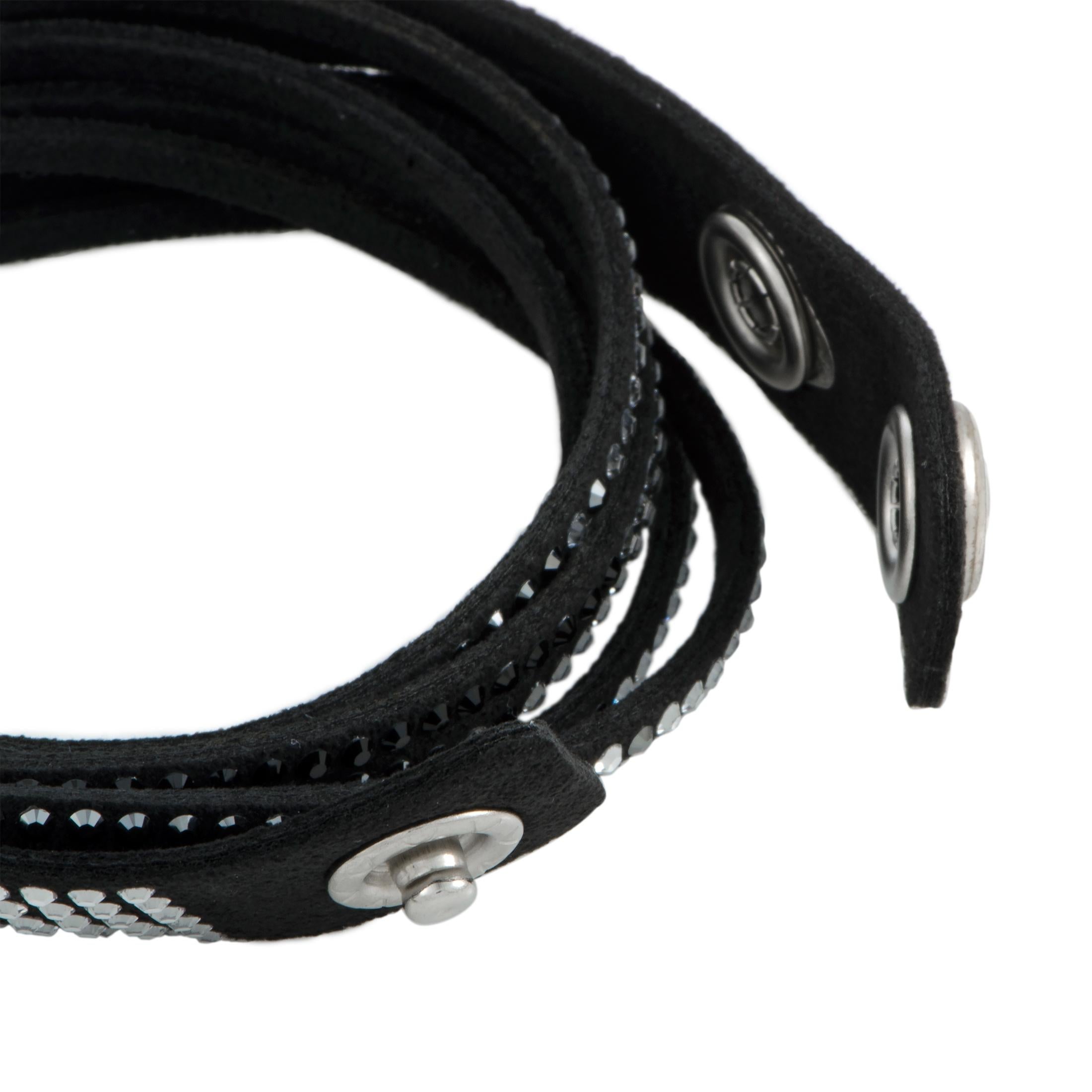 swarovski armband schwarz