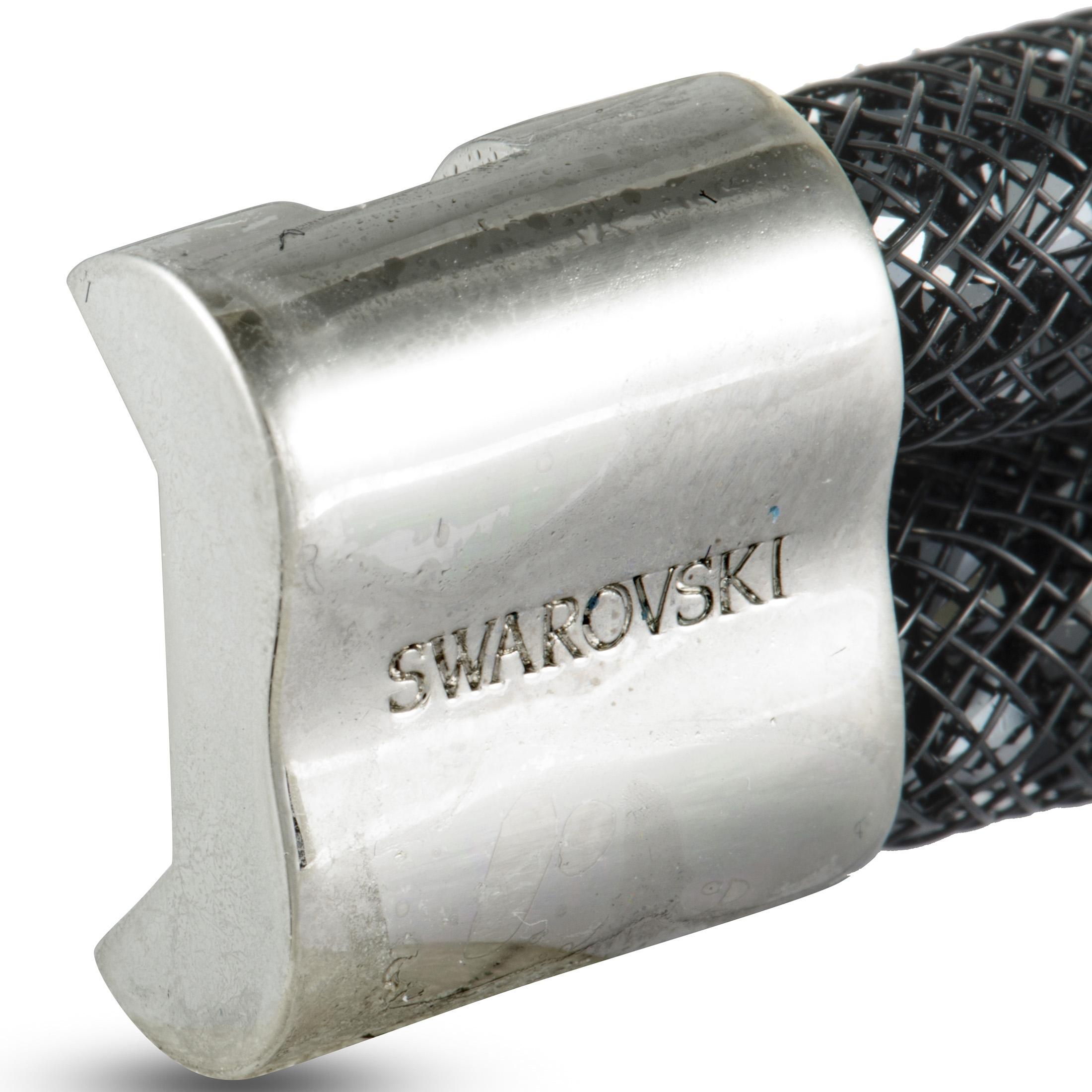 swarovski black bracelet