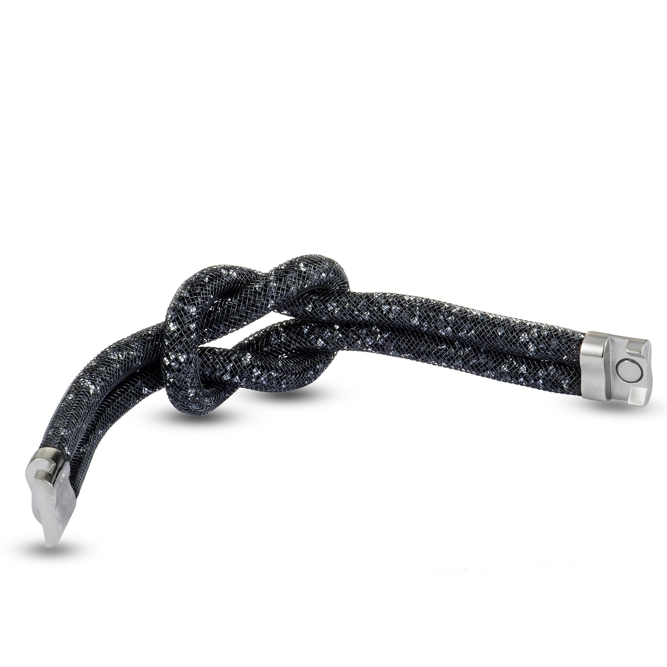 swarovski knot bracelet