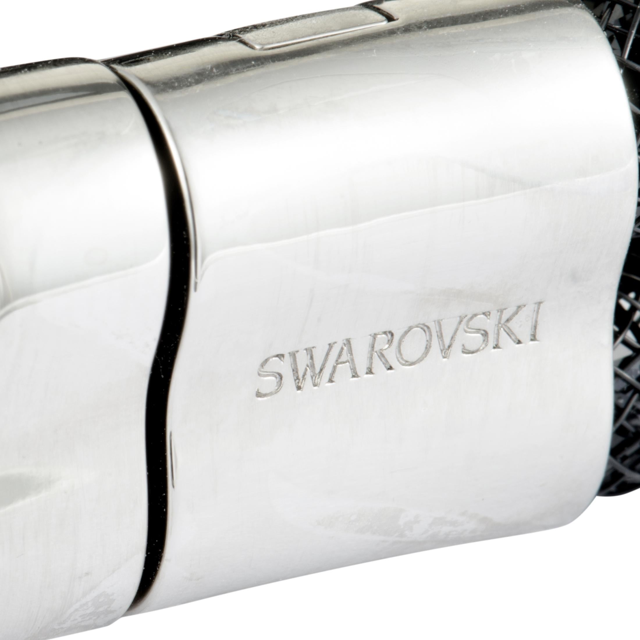swarovski black crystal bracelet