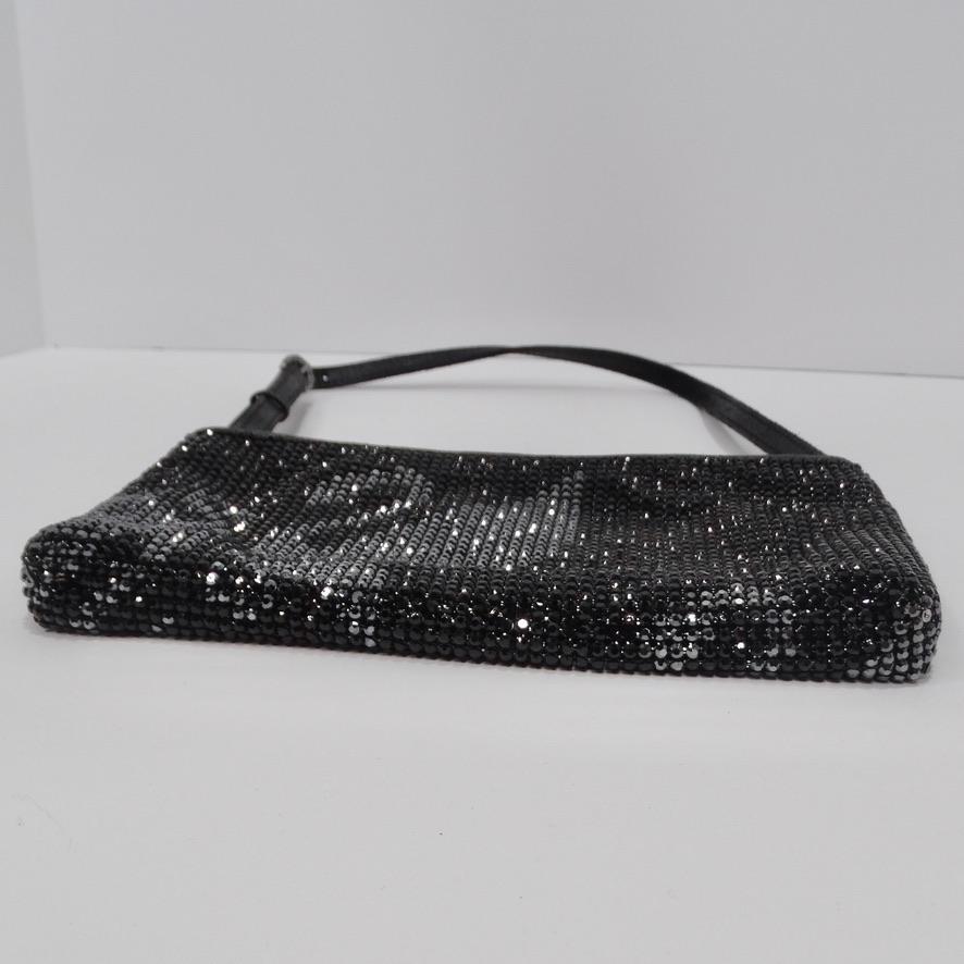 Swarovski Swan Embellished Shoulder Bag For Sale 5
