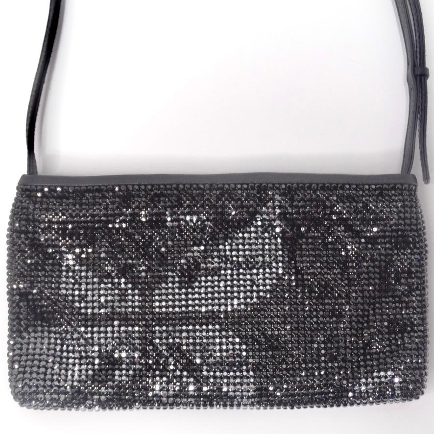 Swarovski Swan Embellished Shoulder Bag For Sale 1