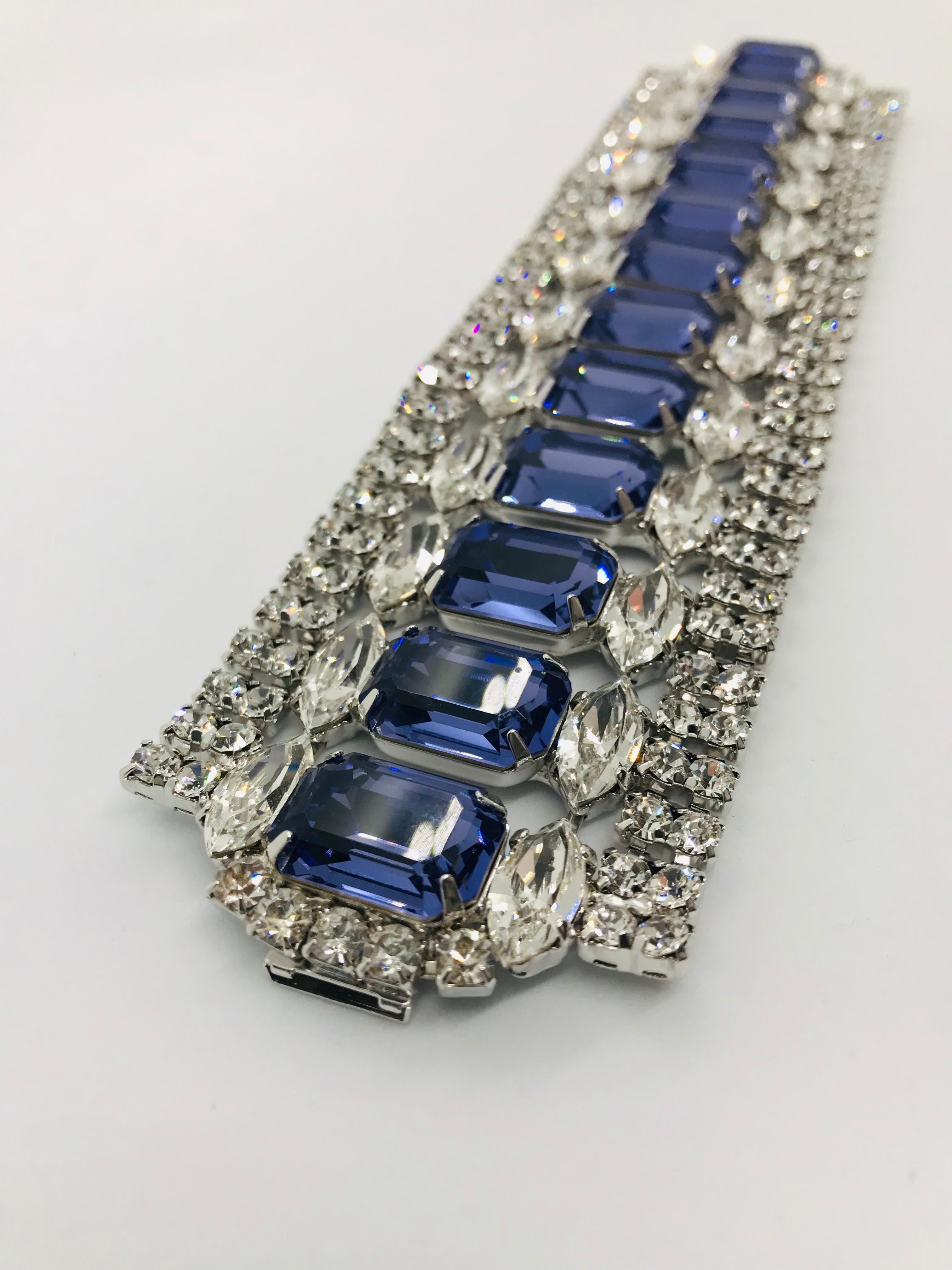 tanzanite crystal bracelet