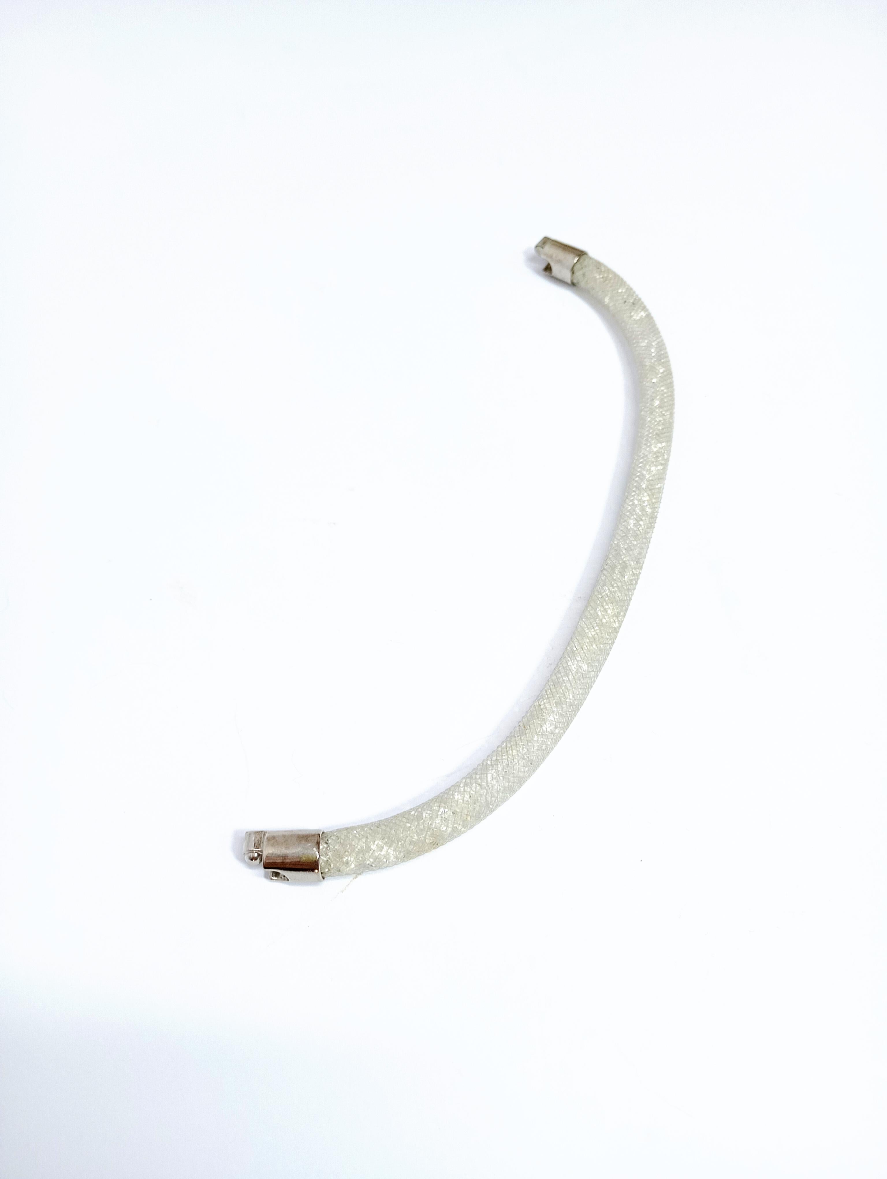 Donna Bracciale in cristallo bianco Swarovski in vendita