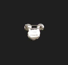 SWAROVSKI X DISNEY - Mickey Mouse - 872509 Pin Brooch Black Enamel + Rhinestones