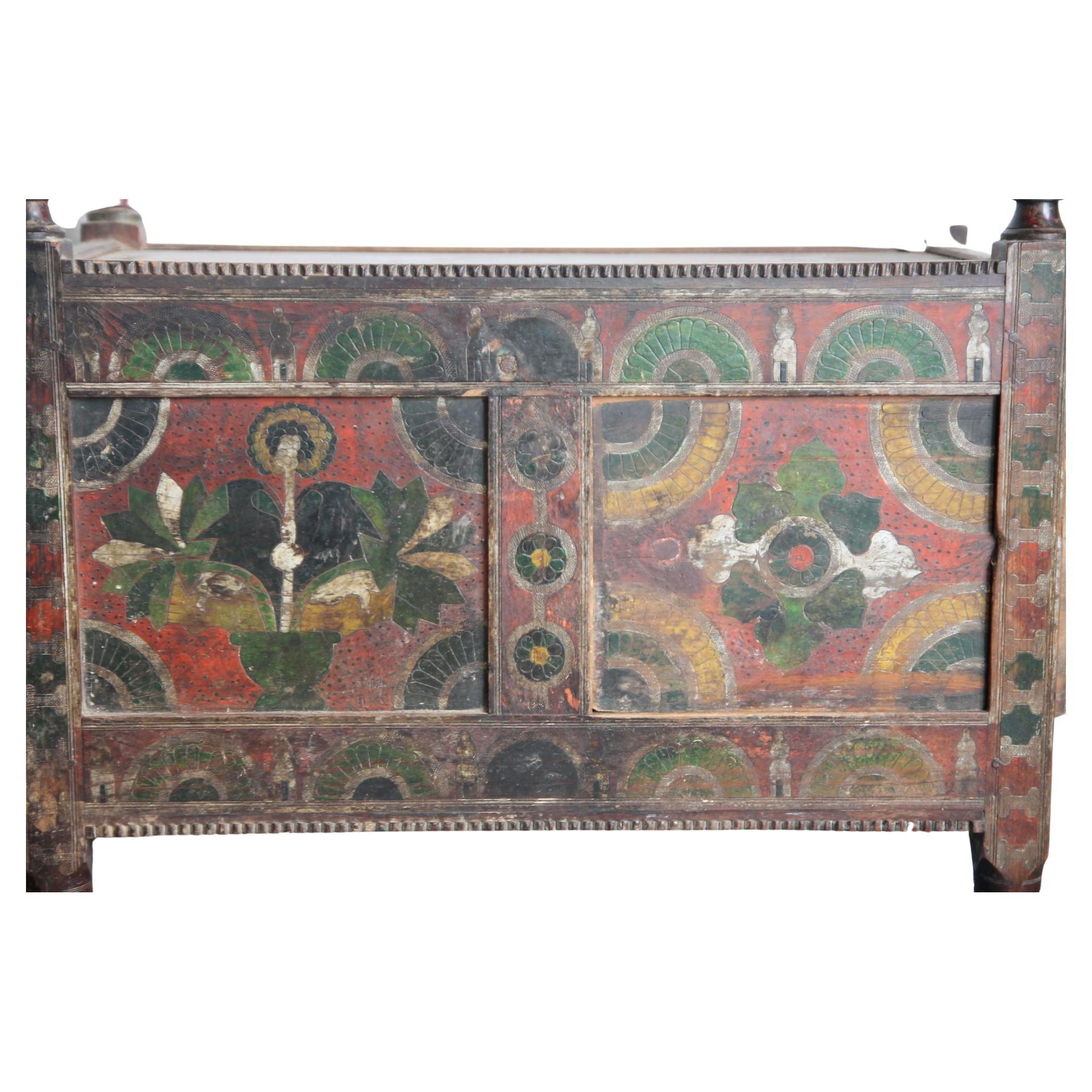 Swat Valley Hand Painted Chest