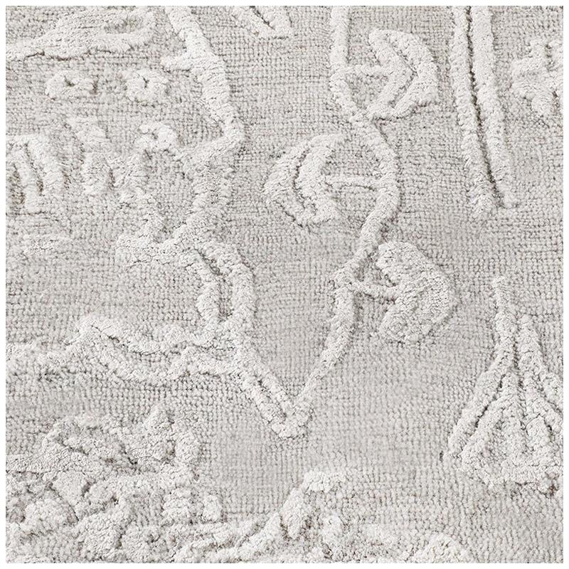 Swatch for Abra Rug in Fog by Ben Soleimani For Sale
