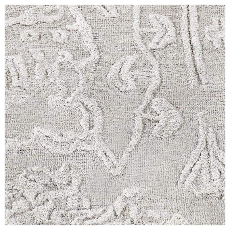 Swatch for Abra Rug in Fog by Ben Soleimani For Sale