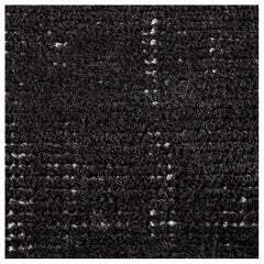 Swatch for Distressed Wool Rug in Black by Ben Soleimani