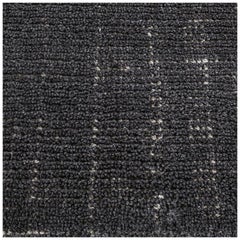 Swatch for Distressed Wool Rug in Charcoal by Ben Soleimani