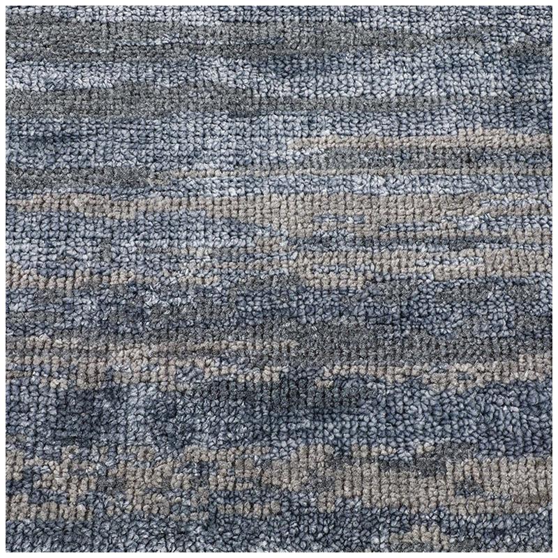 Swatch for Mano Rug in Indigo Grey by Ben Soleimani For Sale