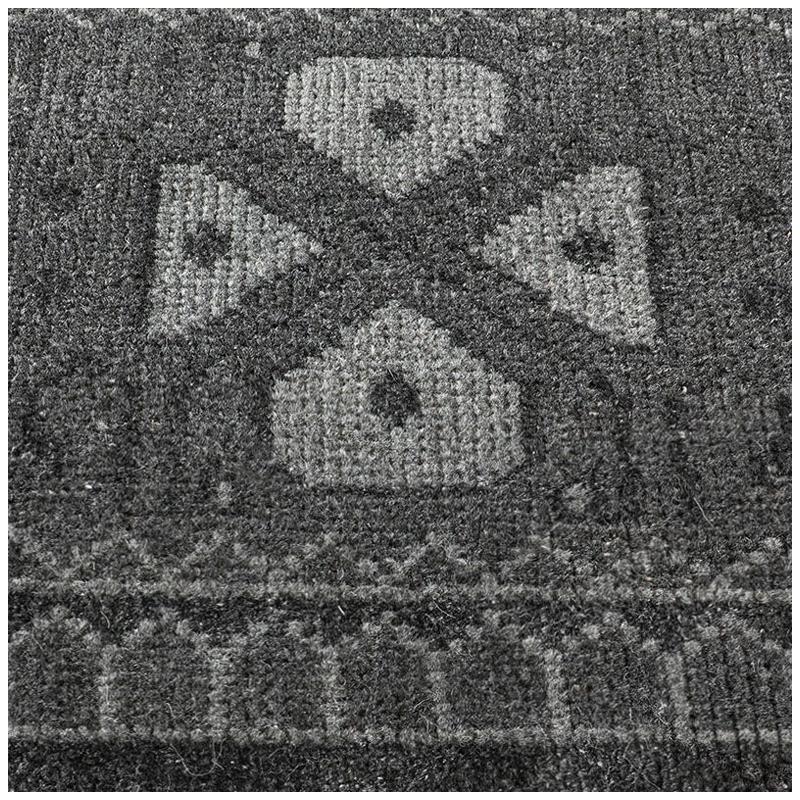Swatch for Mariposa Rug in Charcoal Silver by Ben Soleimani For Sale