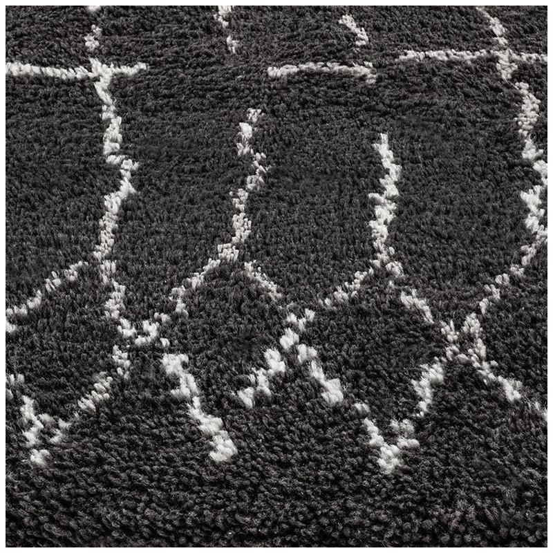 Swatch for Plaga Rug in Graphite Silver by Ben Soleimani For Sale