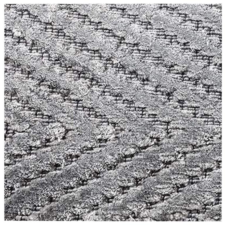 Swatch for Shevra Rug – Gunmetal by Ben Soleimani For Sale