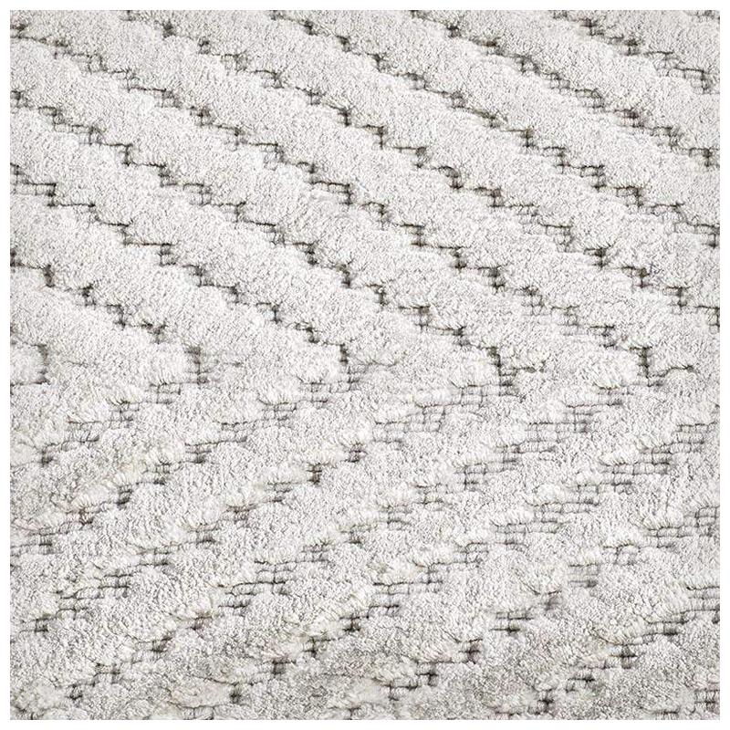 Swatch for Shevra Rug – Silver by Ben Soleimani For Sale
