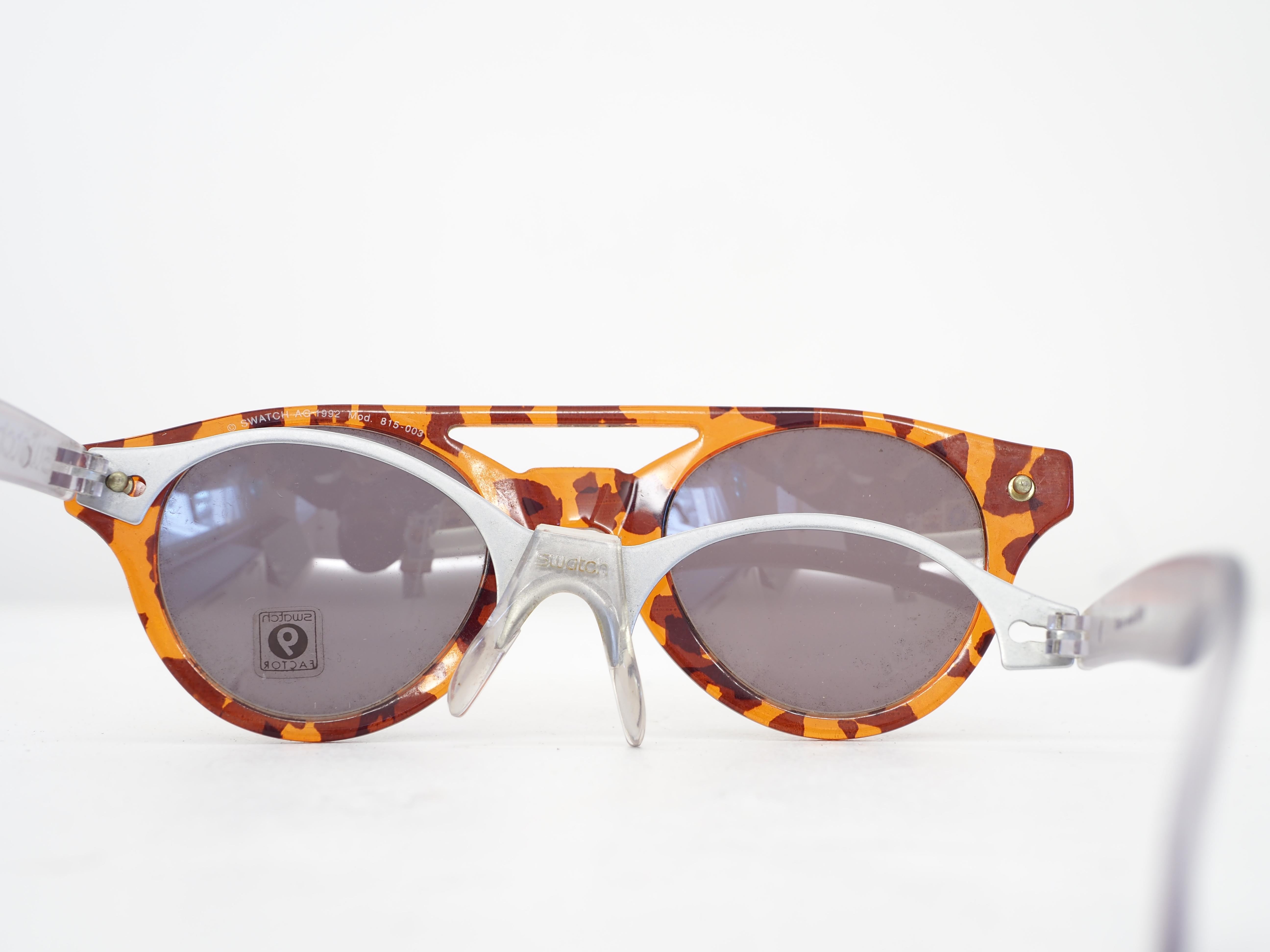 Swatch multicoloured multilens sunglasses For Sale 5