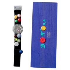 Used Swatch POP Special BUTTON PWK153 Limited Edition collectible NOS