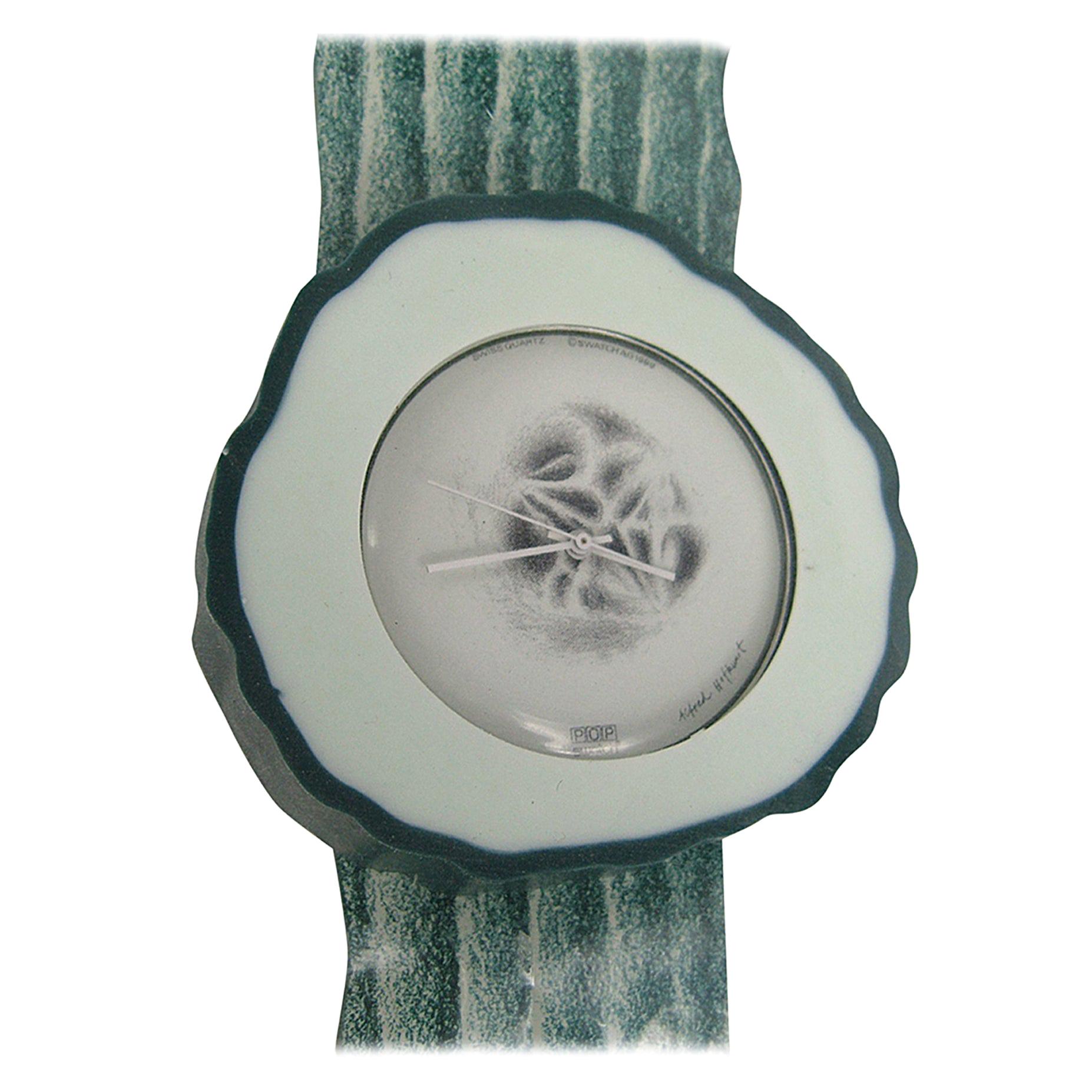 Rolex Swatch Watch Guhrke Künstler Serie Alfred Hofkunst Neu Old Stock 1991 im Angebot